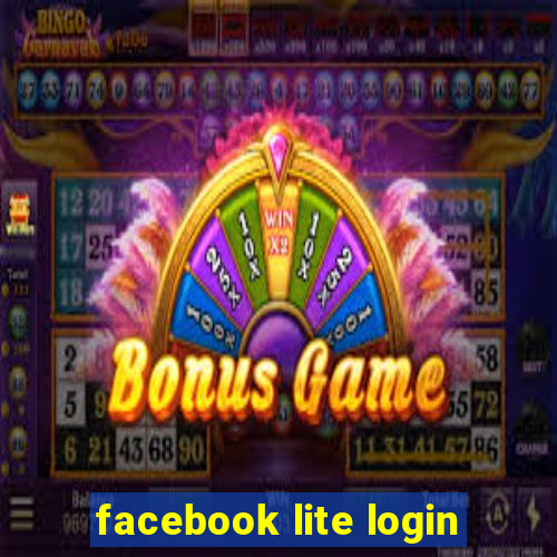 facebook lite login